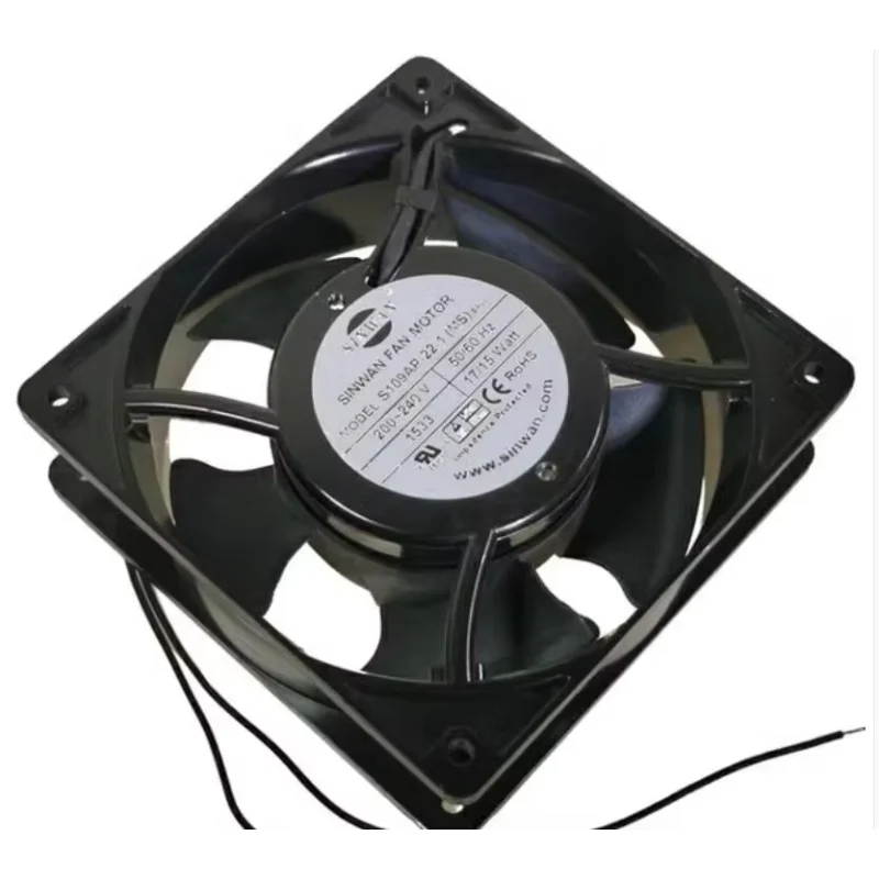 SINWAN S109AP-22-1 AC 240V 17W 120x120x38mm Server Cooling Fan