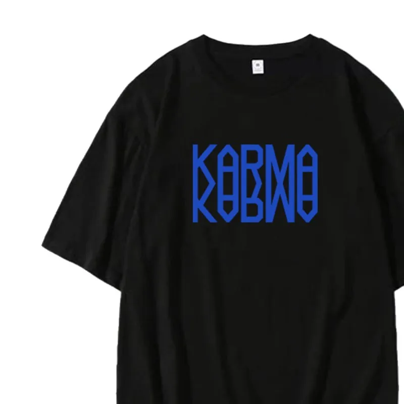 Kpop Straykids 2025 The 4th Album KARMA Kpop Fashion T Shirt Men Women Casual Cotton Cozy K-pop Short Sleeve Top