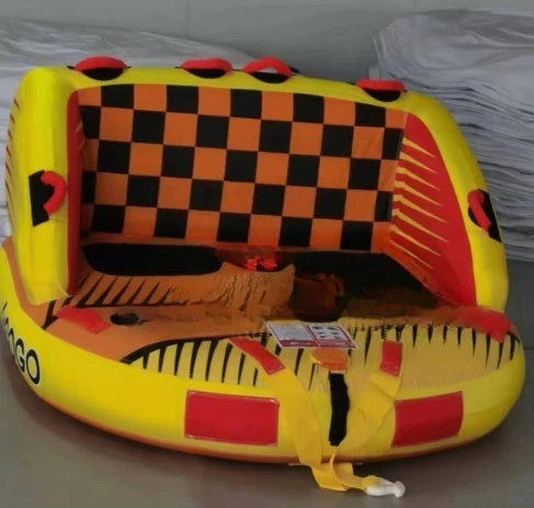 2-person inflatable hydrofoil watercraft ski tube water sports - crazy flying saucer sofa inflatable tow boat