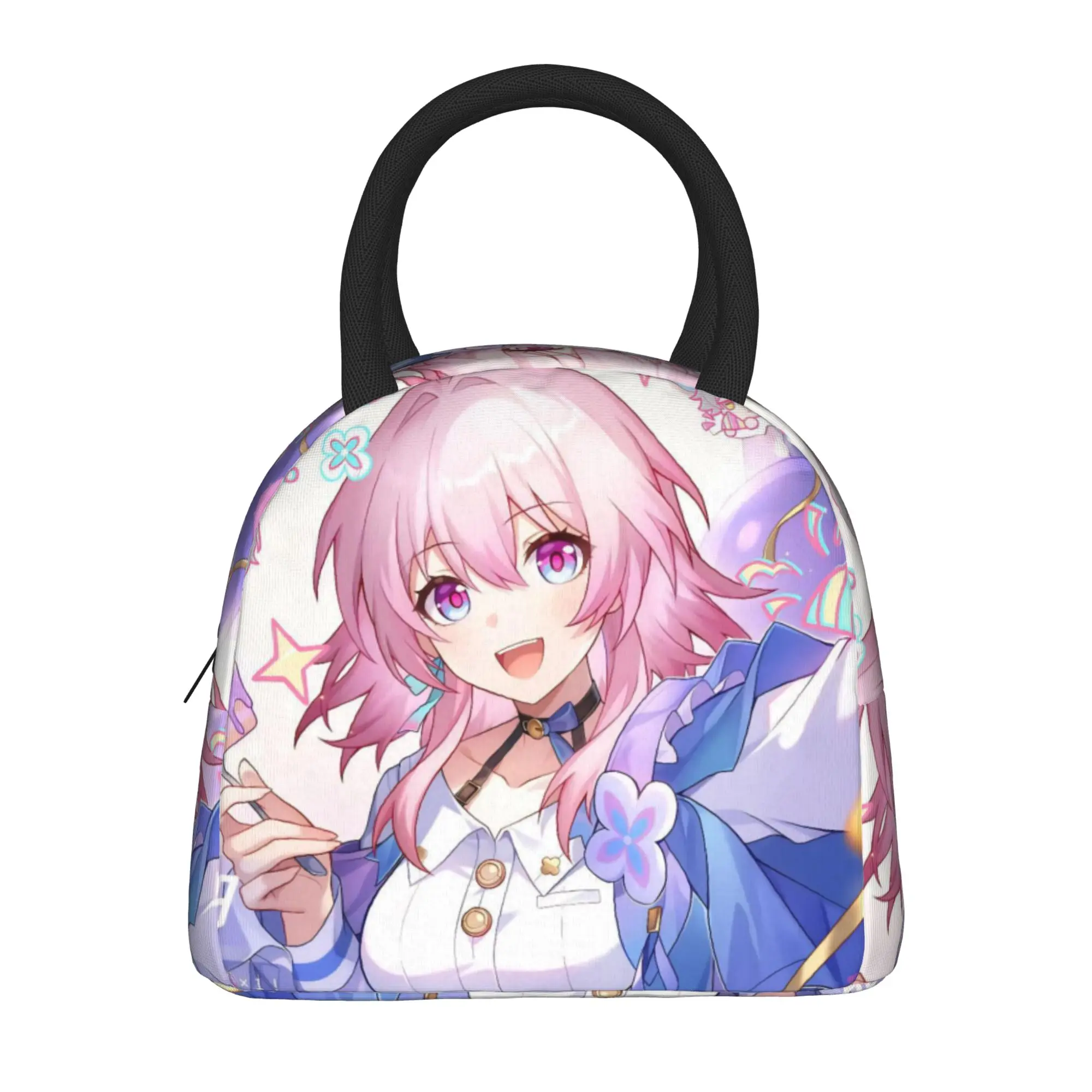 Insulated Lunch Bags Honkai Star Rail Product  Storage Food Box Ins Style Thermal Cooler Bento Box For School