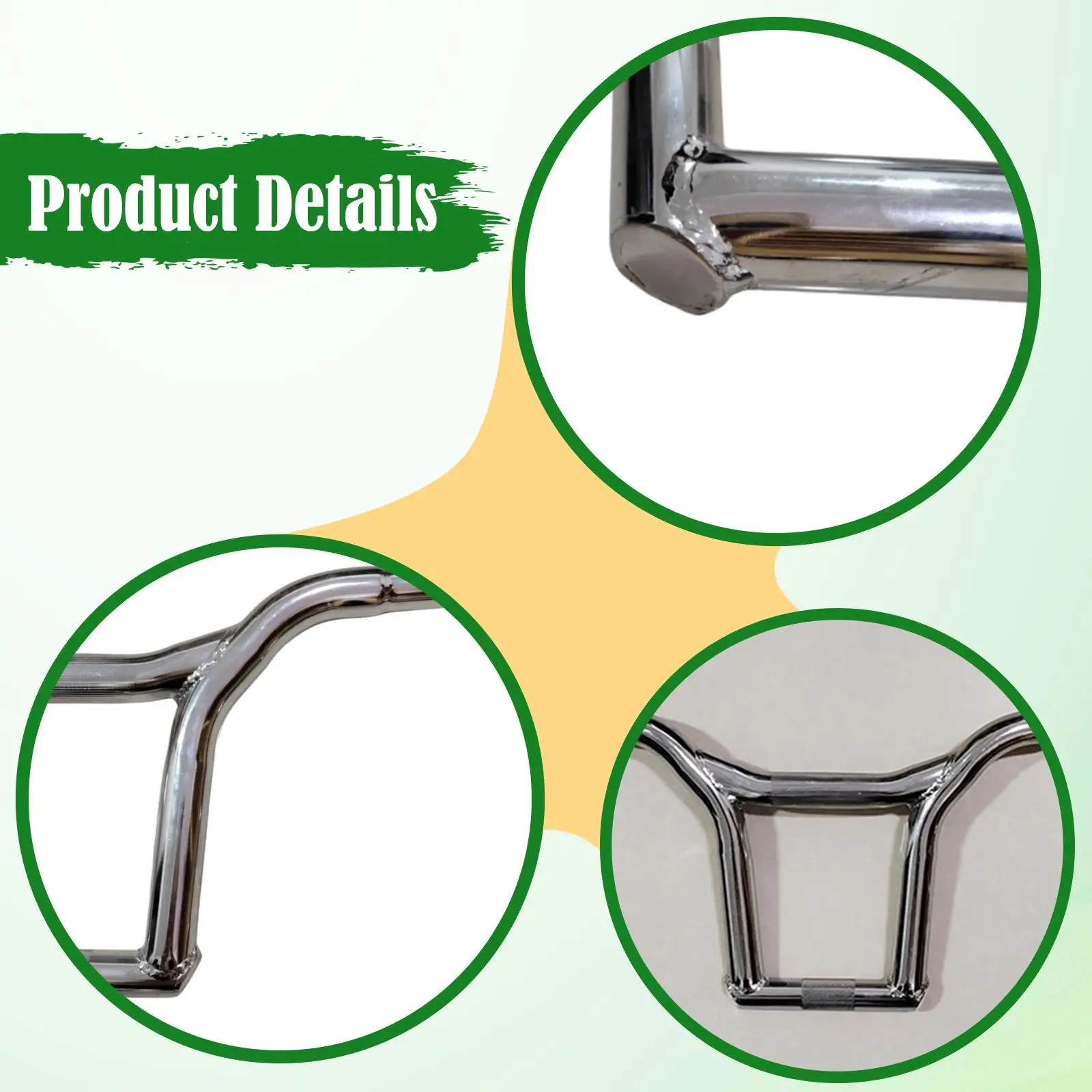 Off Road Bike Handlebar Comfortable Gripping Elegant Riser Bar Replace Part for Bicycling Riding Accessory Repair Maintenance