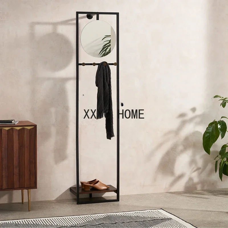 

Легкая роскошная медная настенная многофункциональная вешалка, мягкая полка для обуви в гардеробе