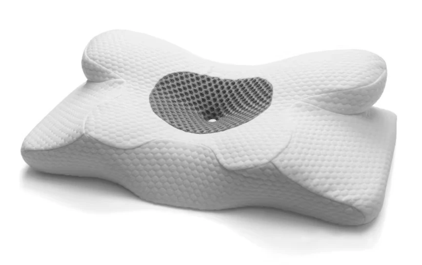 60x34x13cm hochwertiges, geruchsneutrales orthopädisches Kissen aus Memory-Schaum, ergonomisches Nackenkissen, orthopädisches Schlafkissen, orthopädisches Stützkissen