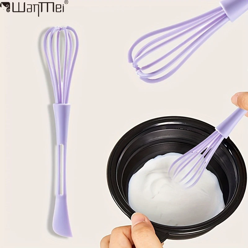 

WANMEI Plastic Hairdressing Cream Hair Color Mix Stirrer Rod Hair Dyeing Brush Salon Styling Tool Professional Barber Accessorie