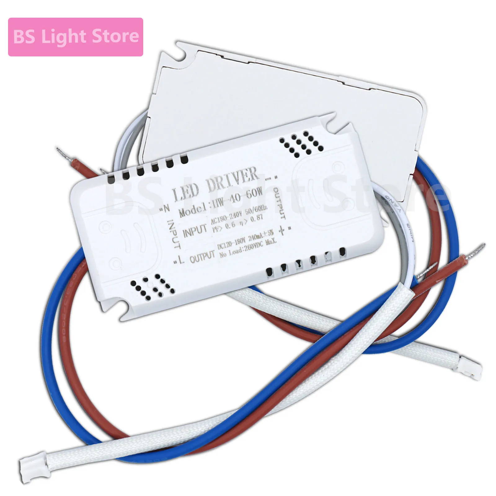 LED-Treiber-Transformator 220V 24V 60-80W 40-60W 24-40W 8-24W 70V 120V 240mA Beleuchtungspanel DIY für Lichttreiber Para Luces LED-HW