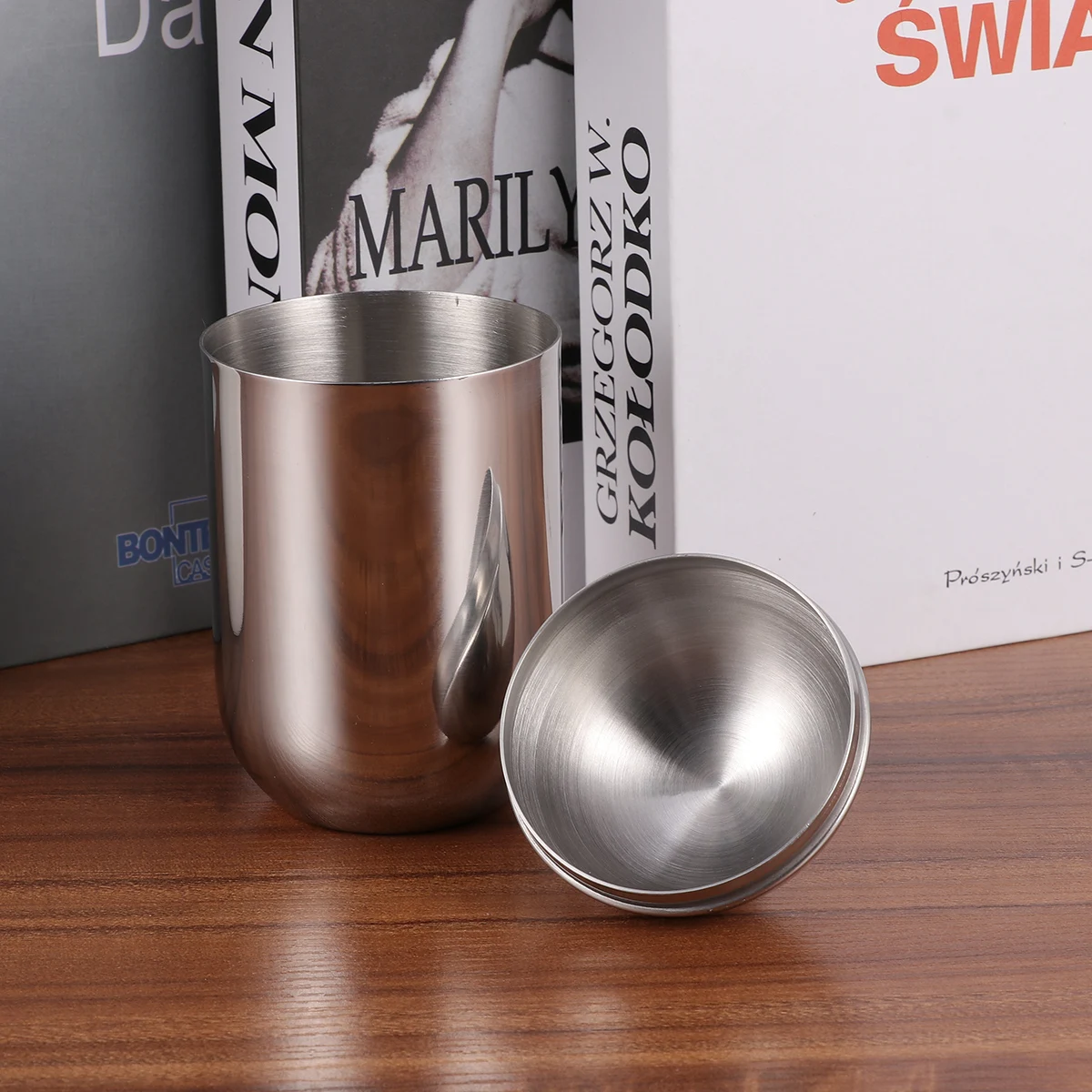 

Stainless Steel Cotton Swab Box Large Capacity Rustproof Storage Container With Lid For Cosmetics Tea Cotton Pads Desktop