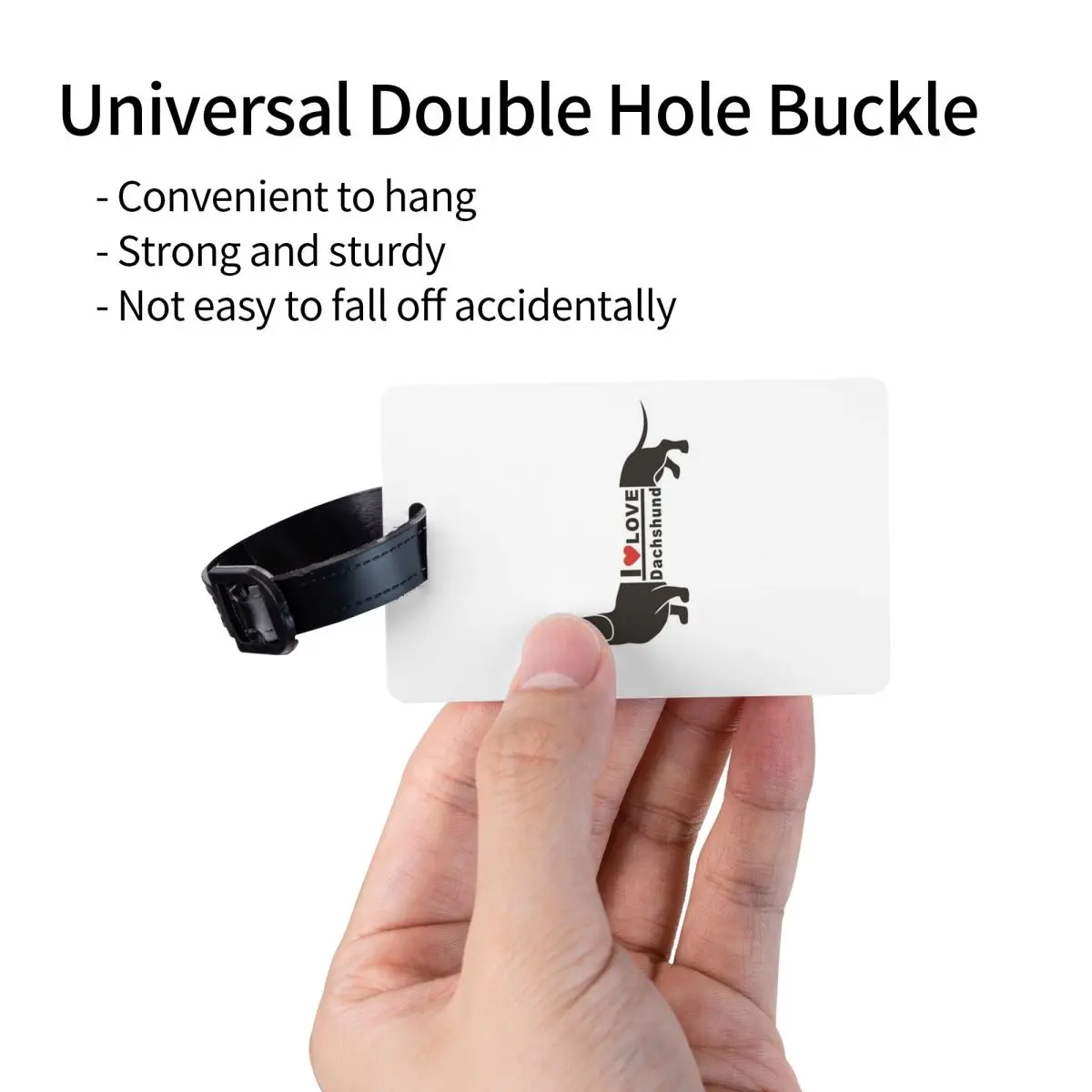 الكلب الألماني صورة صورة Popart أنا أحب علامات الأمتعة حقيبة الملحقات الأمتعة الصعود علامة التسمية حامل معرف اسم العنوان #3