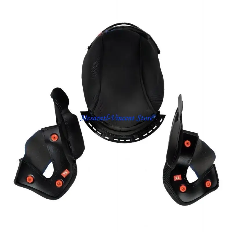 

A70F Helmet Foam Padding Head Protections Liner Protective Pads for MT 3 Jet