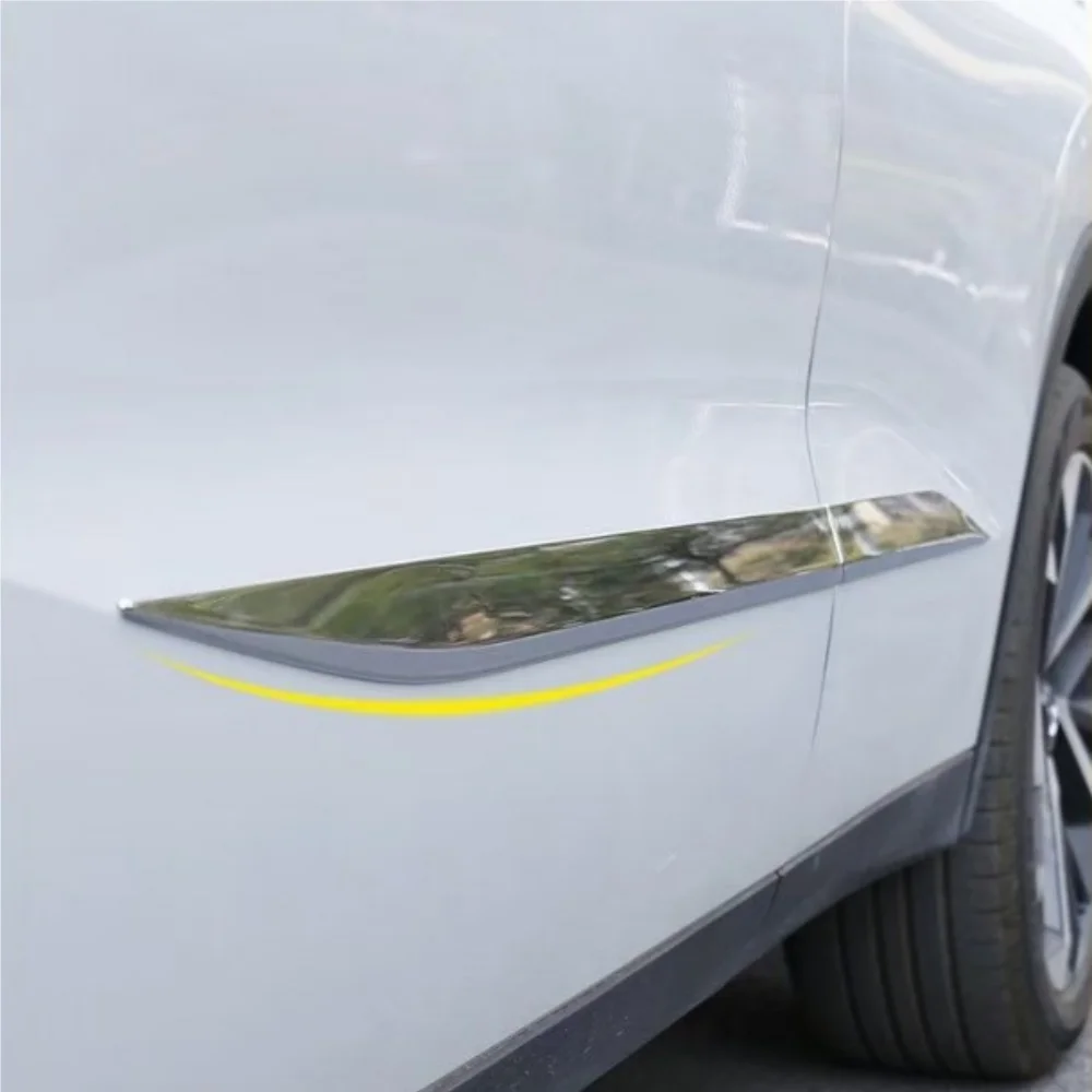 4PCS For 2022-2023 Mitsubishi Outlander body anti-collision decorative bright strip door electroplating decorative strip - Image 5