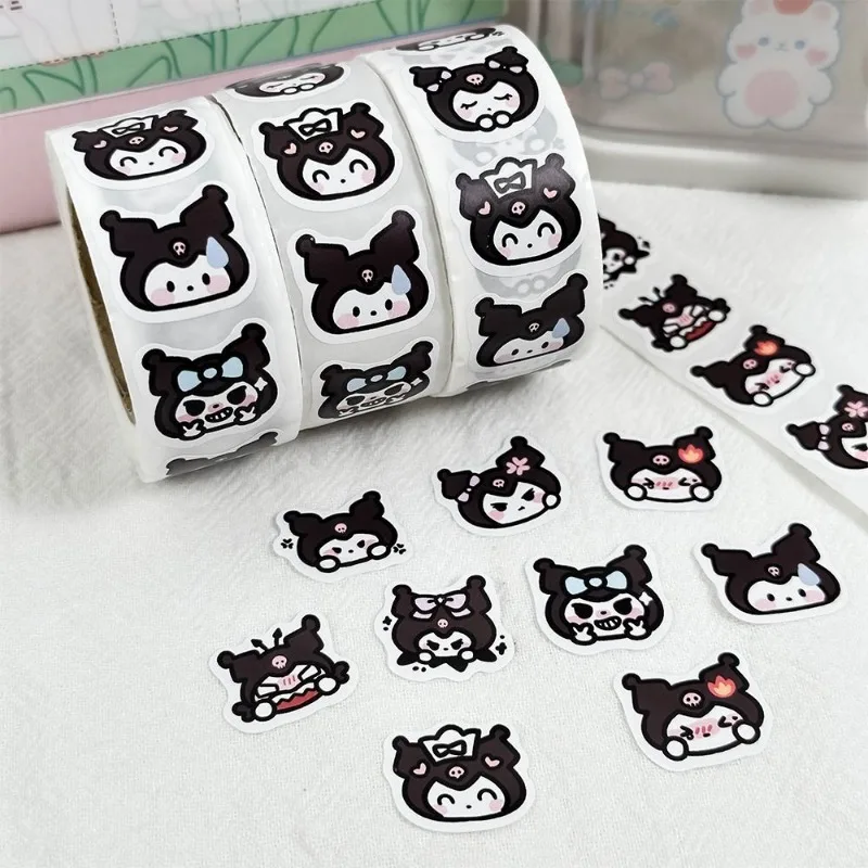 Kuromi emoticons, food rolls, stickers, niche accounts, notebooks, sealing stickers, holiday gifts