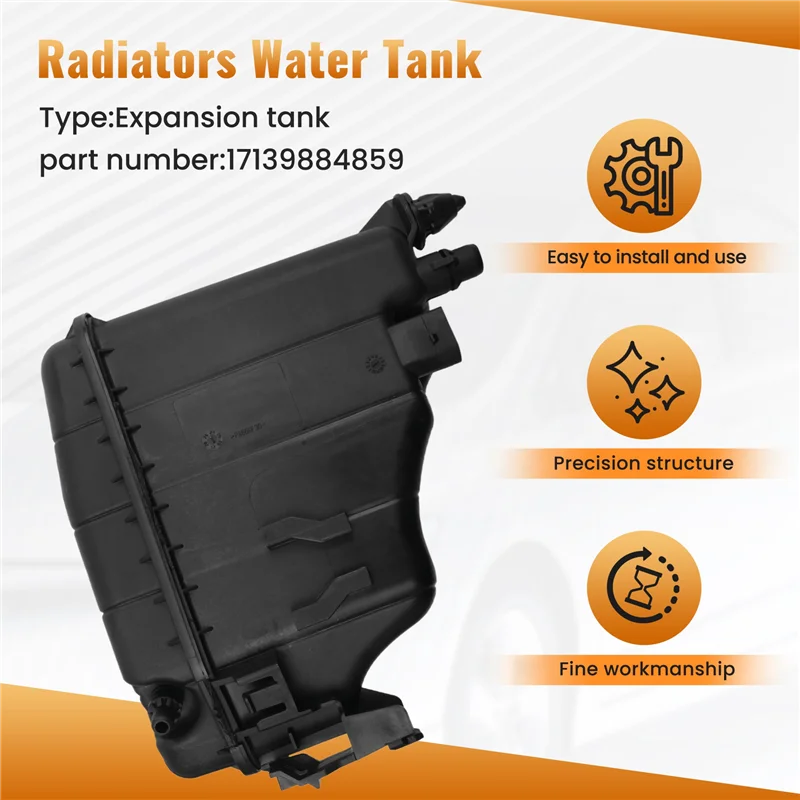 

17139884859 Coolant Water Tank Radiators Coolant Expansion Tank For BMW 5 6 7 8 Series G38 G12