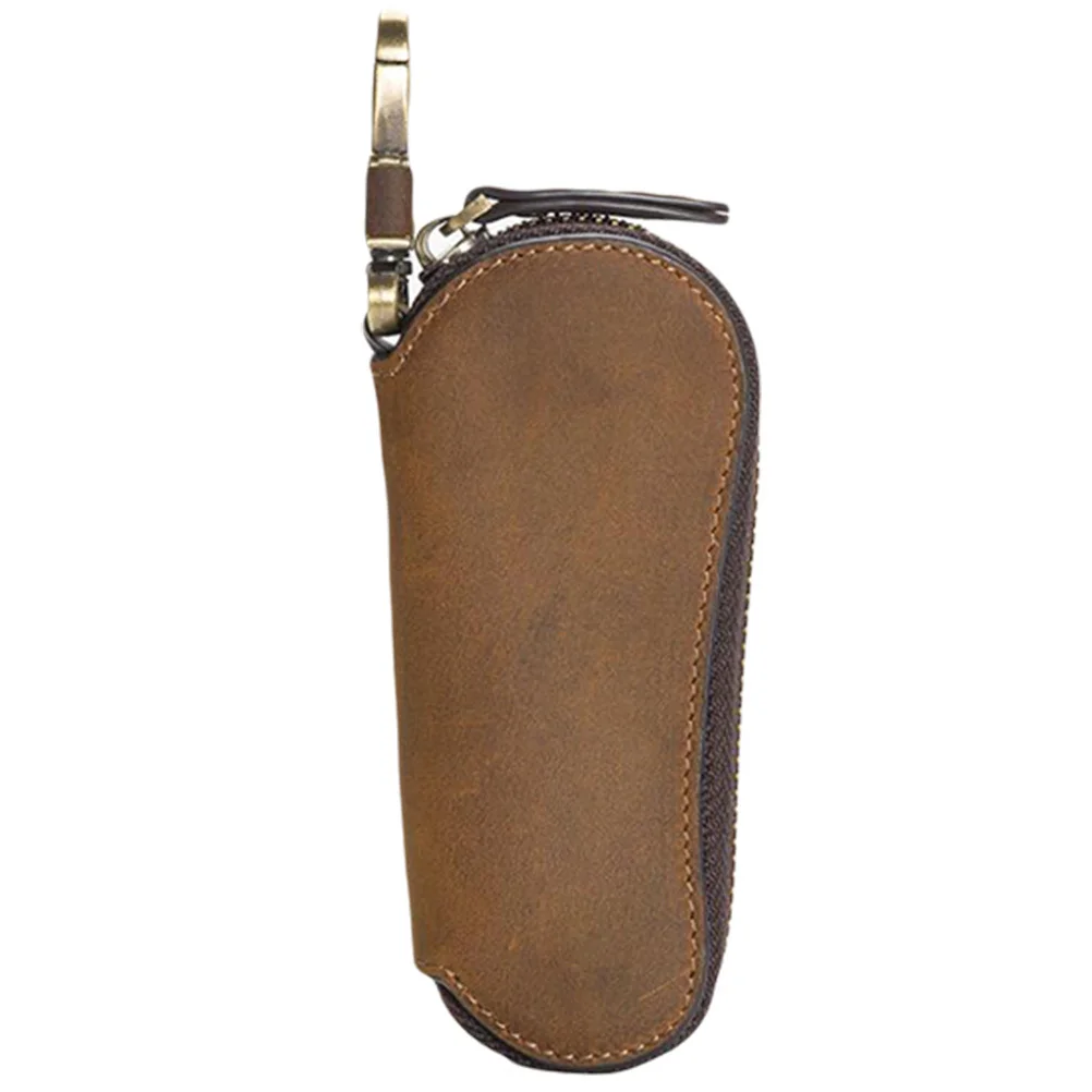

Key Organizer Case Automatic Pouch for Car Keys Coffee