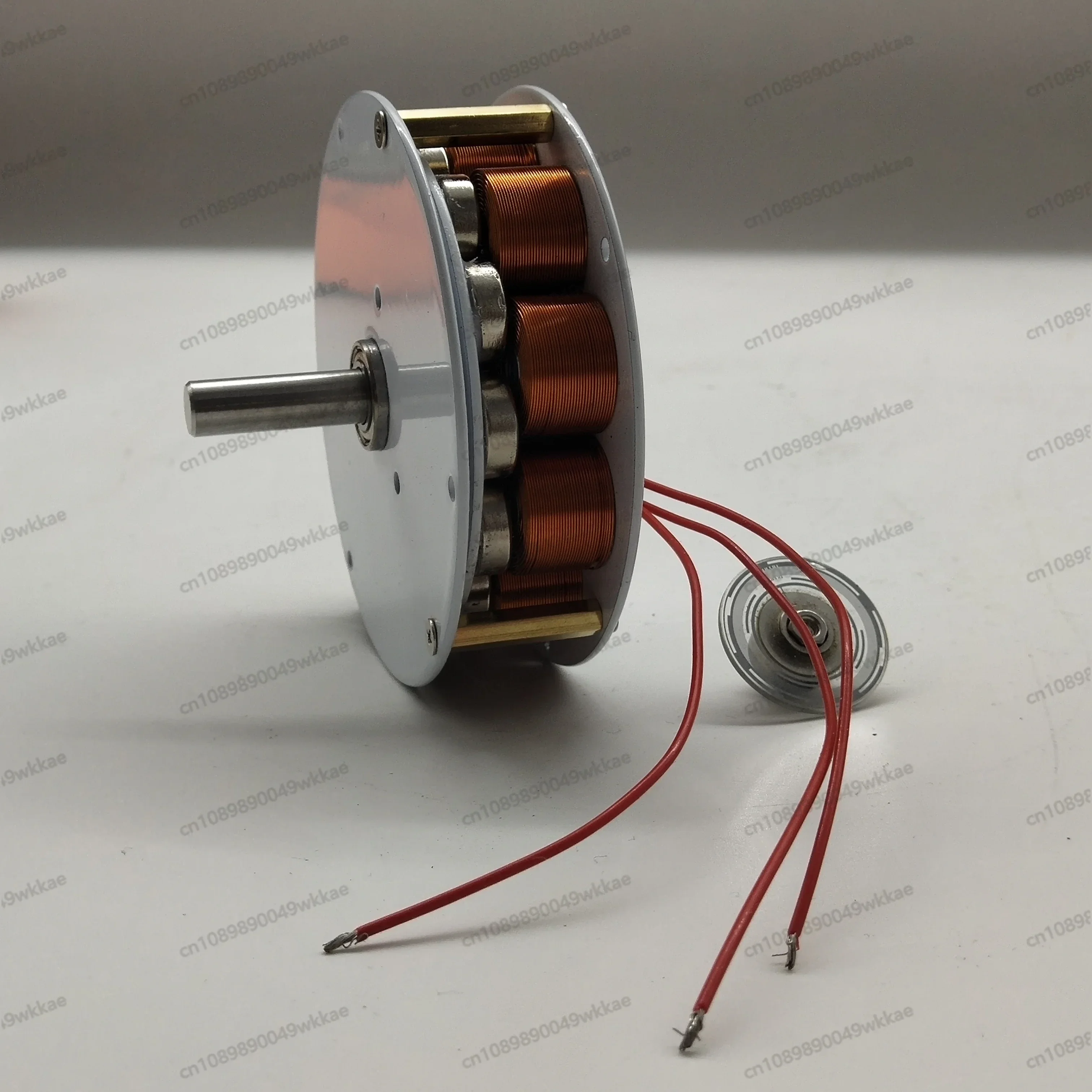 High Power Micro Disc Core AC Generator - Strong Neodymium Magnet, Low RPM, 3 Phase, Multi-Pole, Efficient Energy Conversion