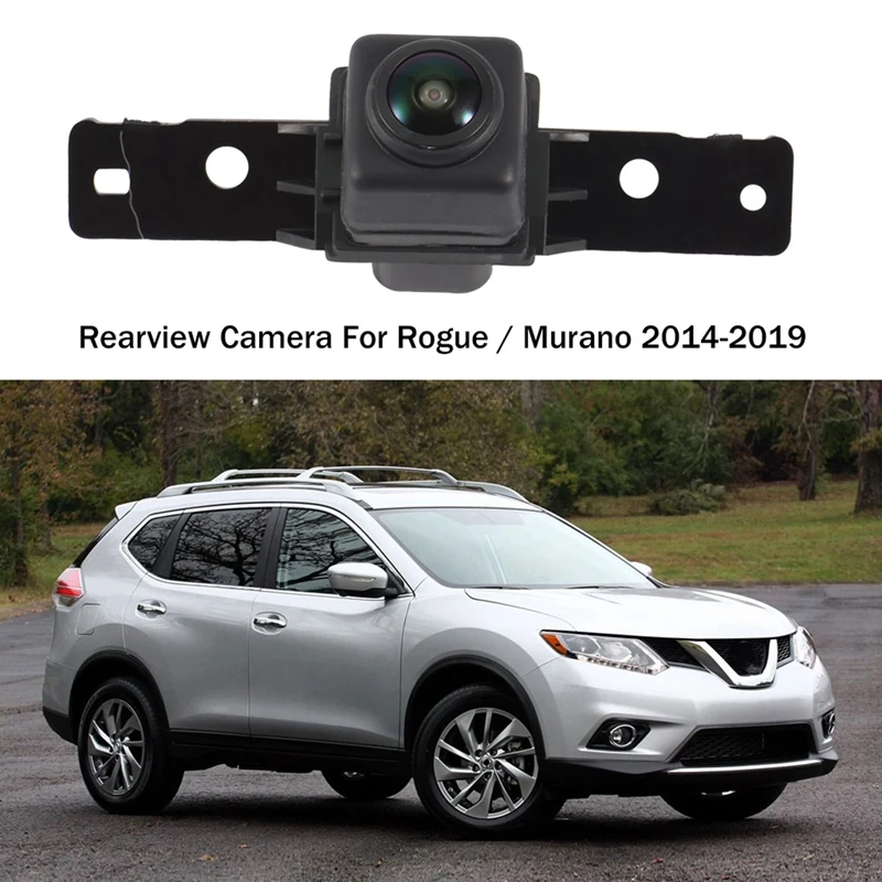 

1 PCS Front View Auxiliary Camera Reverse Backup Camera Parking Assist Camera Black For Nissan Rogue Murano