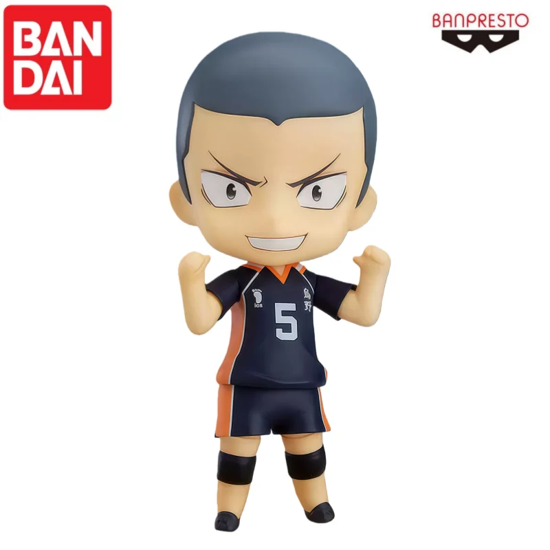 

В наличии Bandai Original Banpresto Gsc Haikyuu! Фигурка Ryunosuke Tanaka, модель куклы, новые гаражные украшения в штучной упаковке