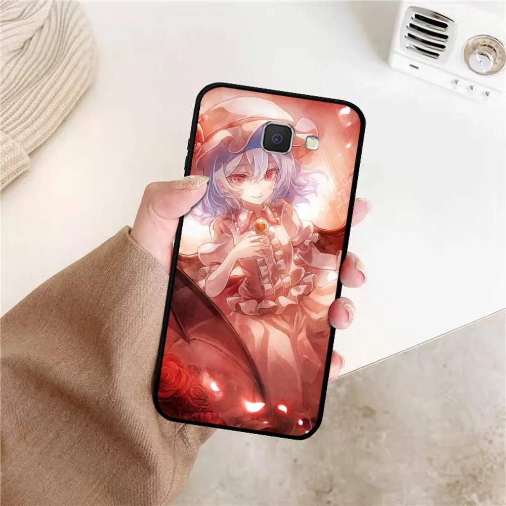 Anime Touhou Scarlet Eyes Phone Case For Samsung J 7 plus 7core J7 neo J6 plus prime J6 J4 J5 Mobile Cover