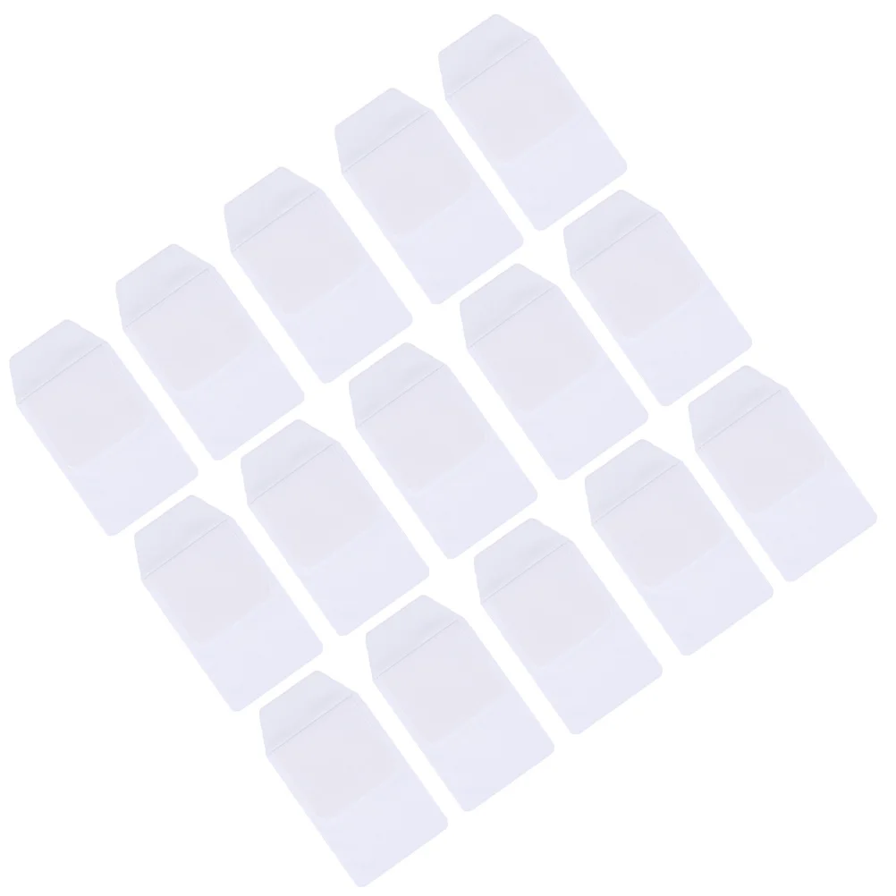 

15pcs Doctor Nurse Pen Pouch Pvc Transparent Leakproof Large Capacity Stationery Organizer For Uniform Pocket Office Pocket