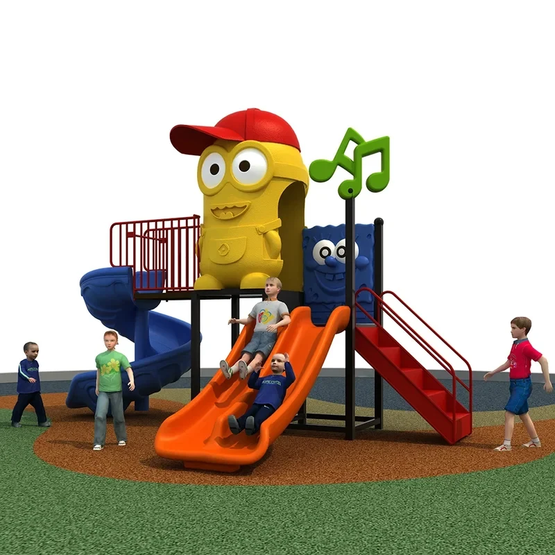 Slide Kids Outdoor Amusement Park Garden Playground Equipment Kindergarten
