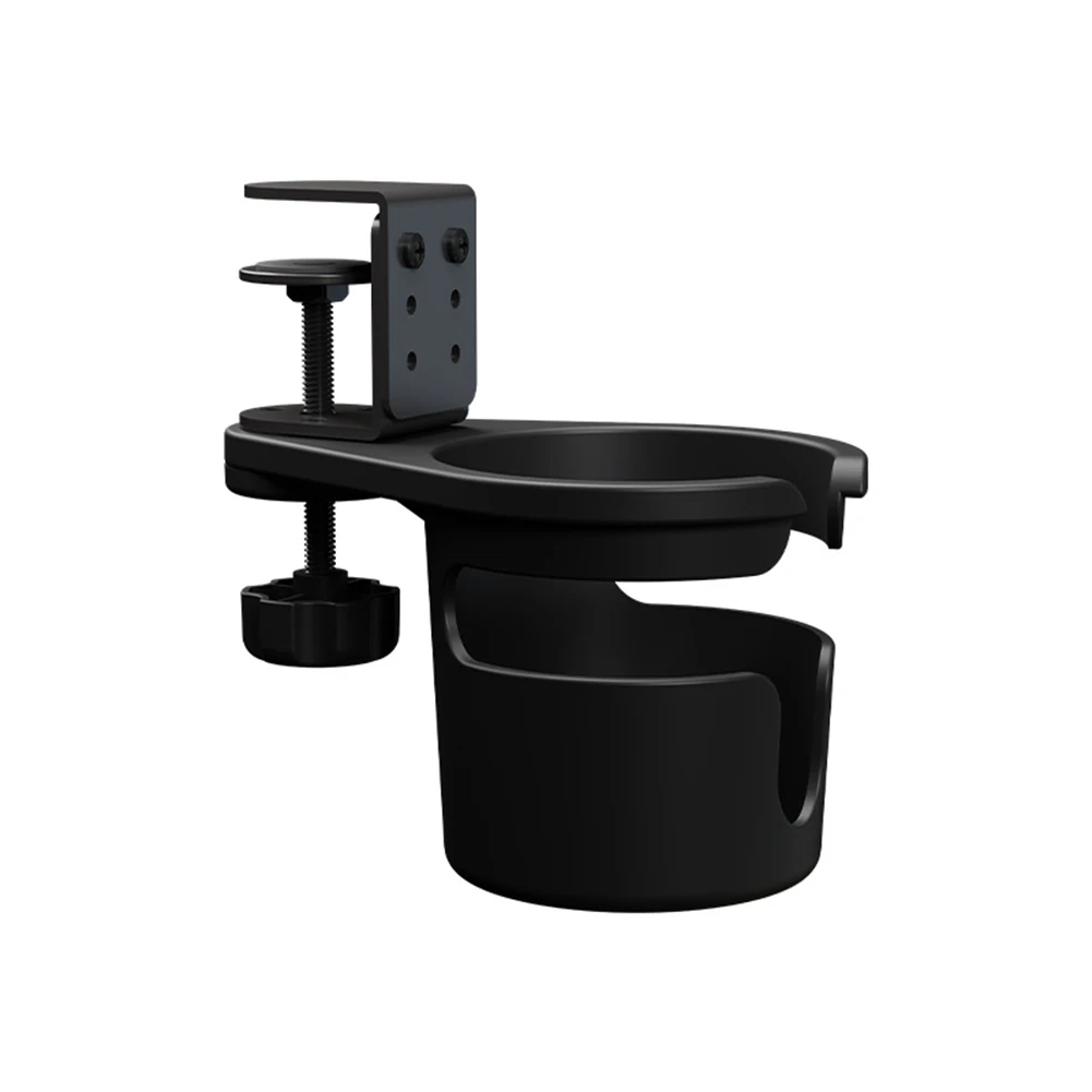 

Adjustable Rotating Cup Holder for Desks Maximize Workspace with Space Saving Design for Home or Office Environments