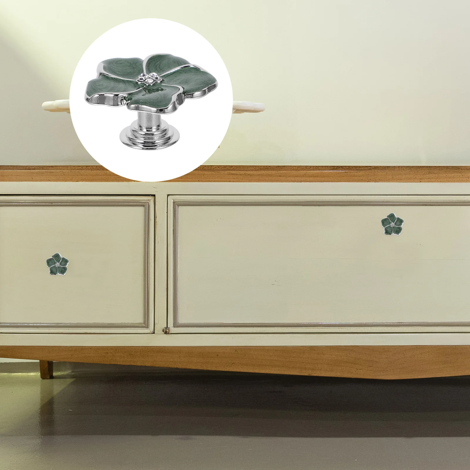 

Cabinet Knob Flower Shaped Zinc Alloy Decorative Drawer Handle Furniture Hardware Closet Door Pull Cabinet Knob