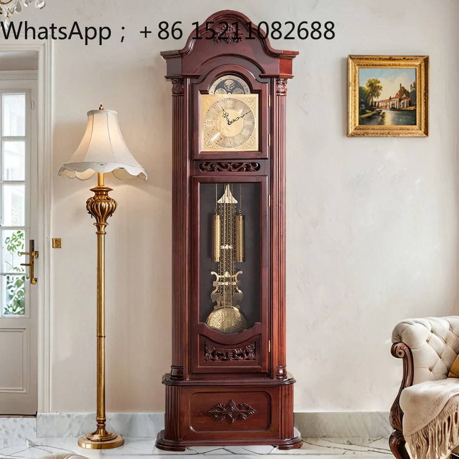 LLY Helmler movement retro floor clock living room pendulum clock surface ornament table clock 2016