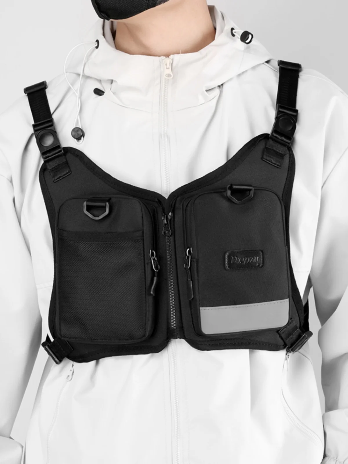 

Крутая камуфляжная мотоциклетная сумка, велосипедная сумка Wed, уличная тактическая нагрудная сумка с двойным плечом, рабочая одежда, повседневная одежда для отдыха