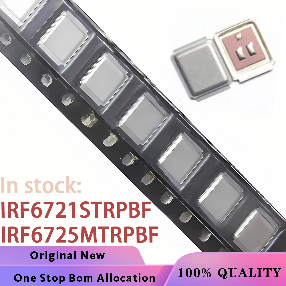 (10PCS) 100% New IRF6721 IRF6725 IR6721 IR6725 IRF6721STRPBF IRF6725MTRPBF IC bga Chipset