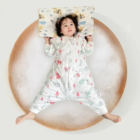 Babysovsäck söt flickor vinter varm babysovsäck med fötter 1-4 år barn tillväxtfilt sovkläder barnsovsäck 10 best sales sovsäck för bebis - №4