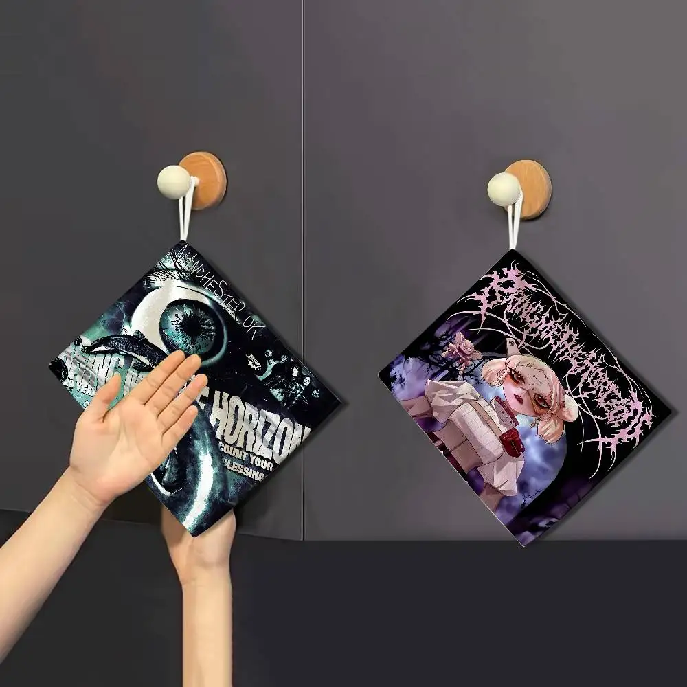 B-Bring M-Me The H-Horizon Household Hanging Towel, Polyester Cotton Hand Wiping Towel, Sturdy for Bathroom Bedroom