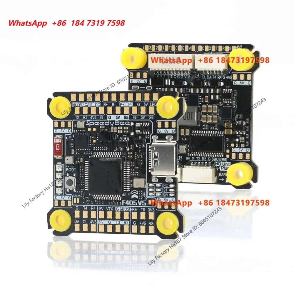 SpeedyBee  F405 V5 55AFlight Stack, FPV Flight Controller ESC with Bluetooth Parameter Tuning for FPV Drones