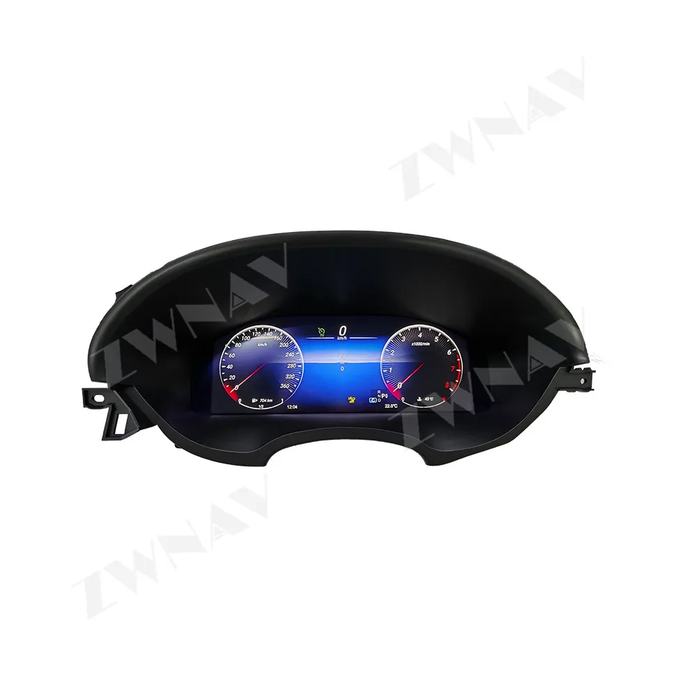 

For Mercedes-Benz CLS 2012-2017 Cluster LCD Instrument Panel Dashboard Screen Auto Speedometer Upgrade Replacement Gauge