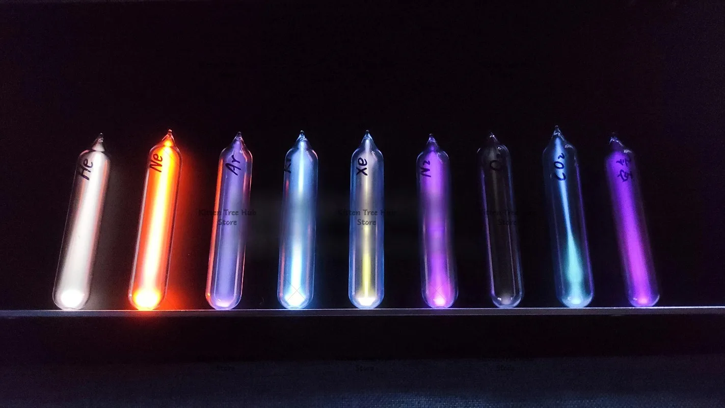 Glass tube Rare luminous element collection tube