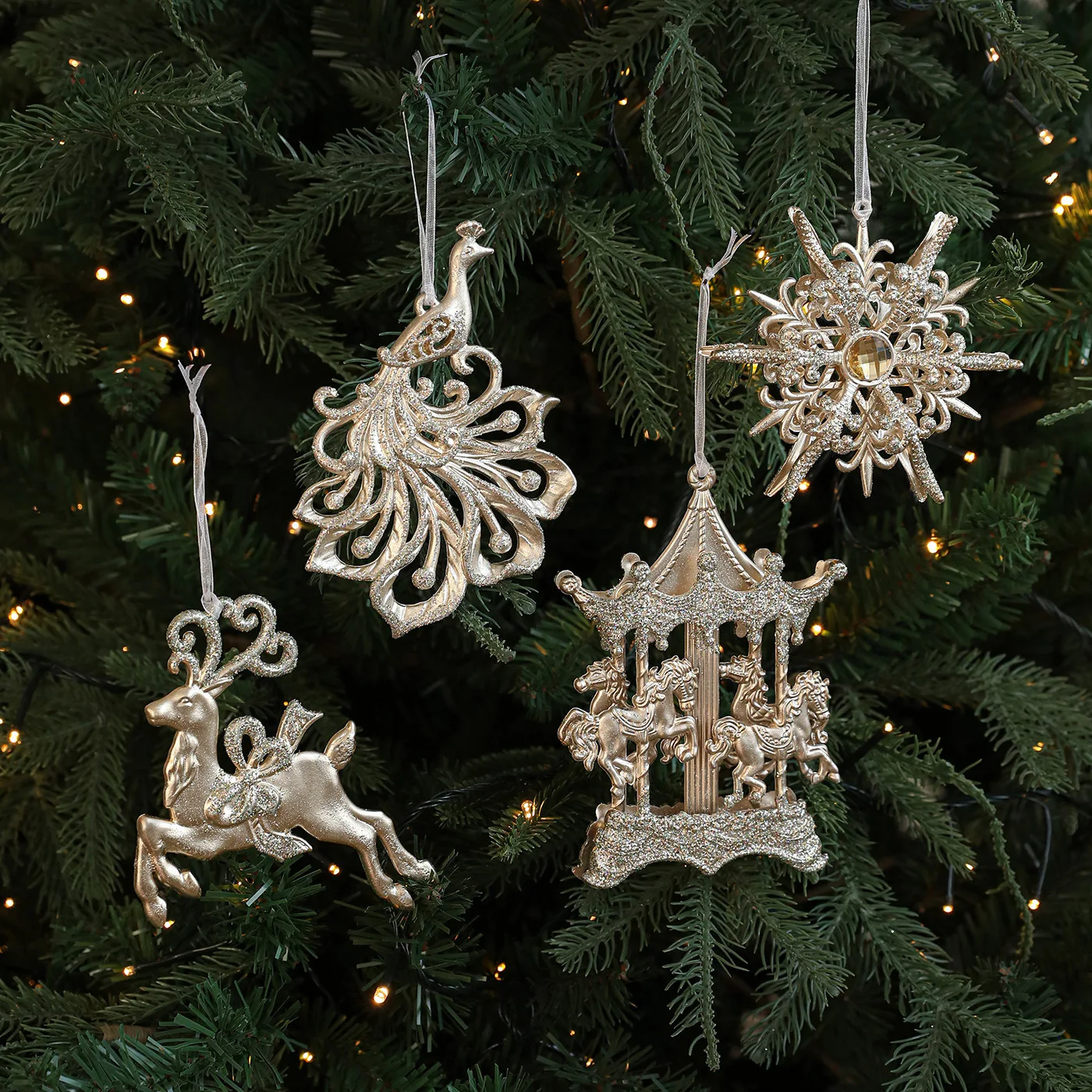 크리스마스 장식 금가루 썰매 노인 천사 사슴 크리스마스 트리 펜던트 장식 분위기 장식 용품