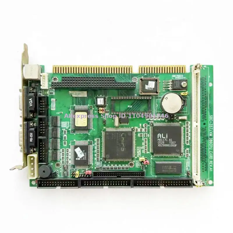 SBC-357/4M   386CPU  CARD REV.A1   1907357080     C06515234 Industrial Motherboard CPU Board Industrial control half-length card