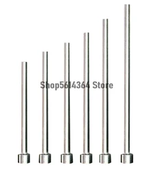 0.8 1 1.5 1.1 2 2.5-2.9mm punta 100mm lunghezza acciaio dritto stampo ad iniezione espulsore perno Die ditale 5 pz