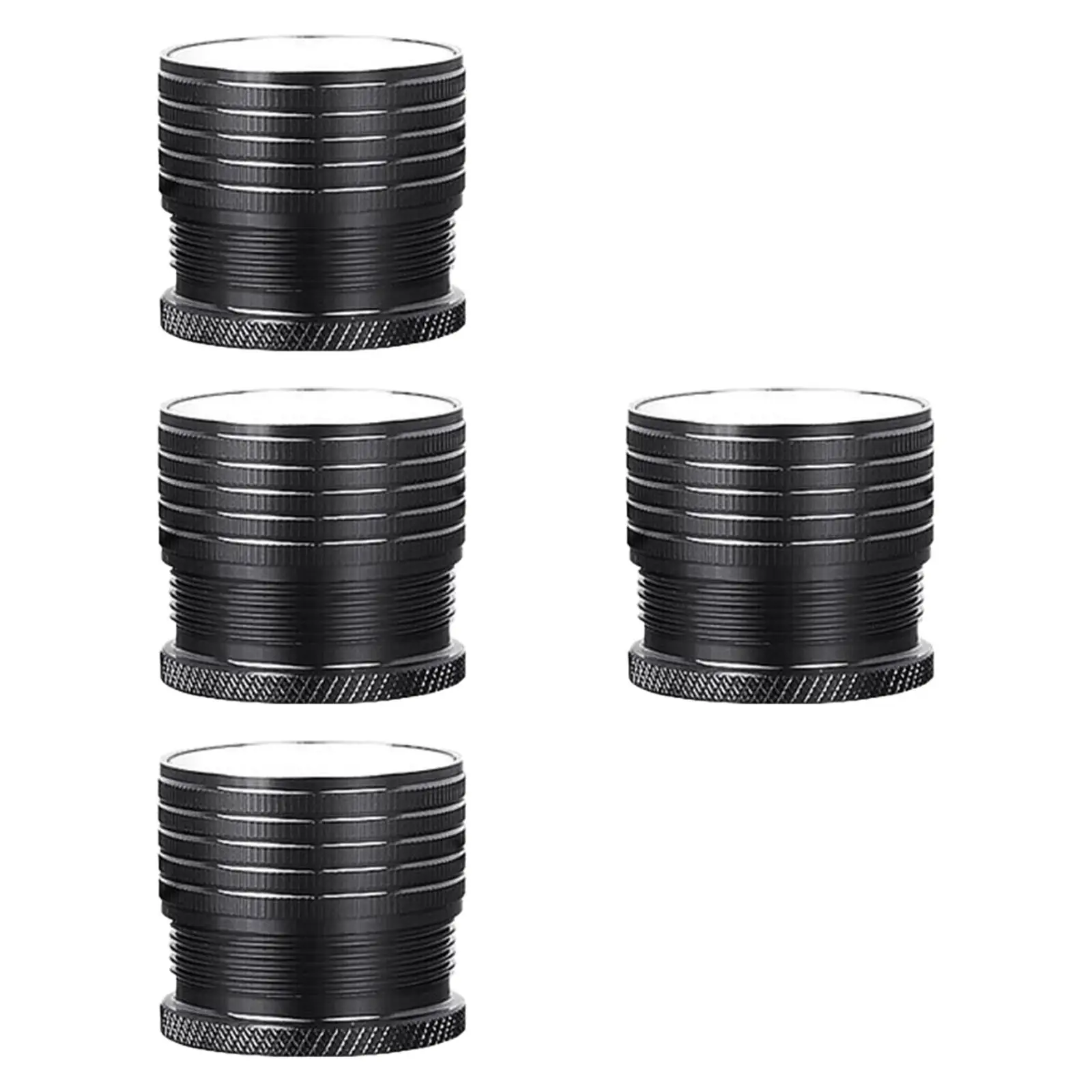 4Pcs Adjustable Furniture Risers Metal Anti Slip Sturdy Portable Furniture Feet
