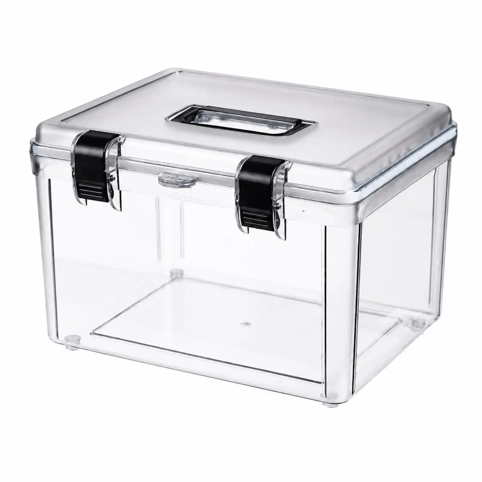 Protective Camera Equipment Storage Box with Dehumidifier Function for Lens and Small Electronics Organizer