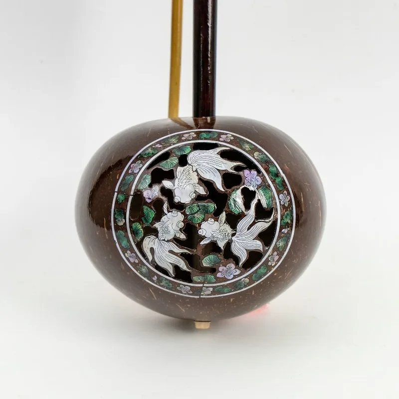 Coconut Shell Yehu Adult Beginner String Instrument Professional Performance Yeh-hu Sound Healing Musical Instruments