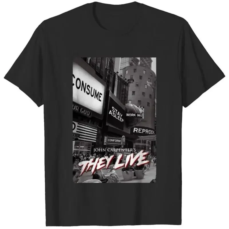 They Live John Carpenter Film T Shirt
