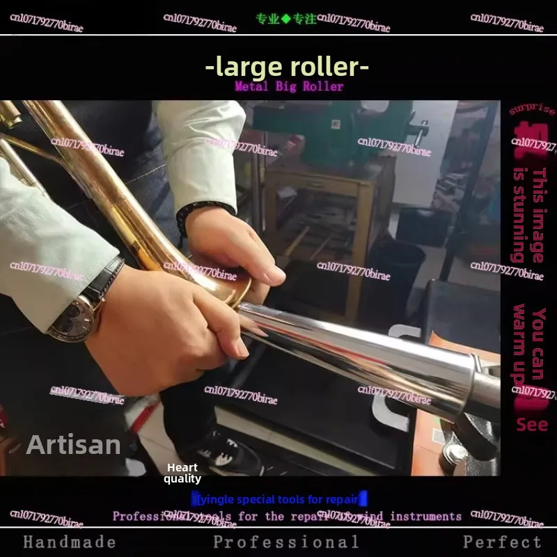 Musical Instrument  Tools Wind Music  Large Roller High-grade Rotatable Bell Mouth  Repair Depression Leveling