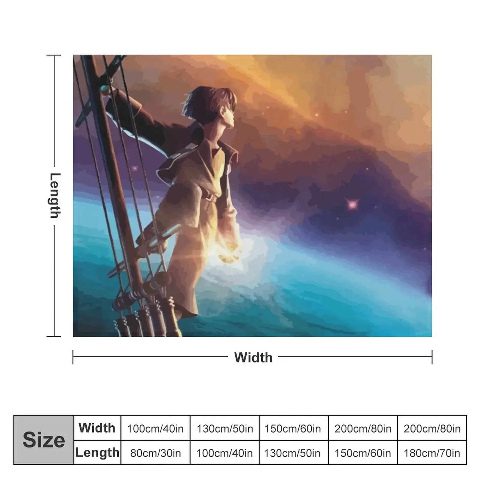 Treasure Planet Throw Blanket Luxury Brand Picnic Blankets