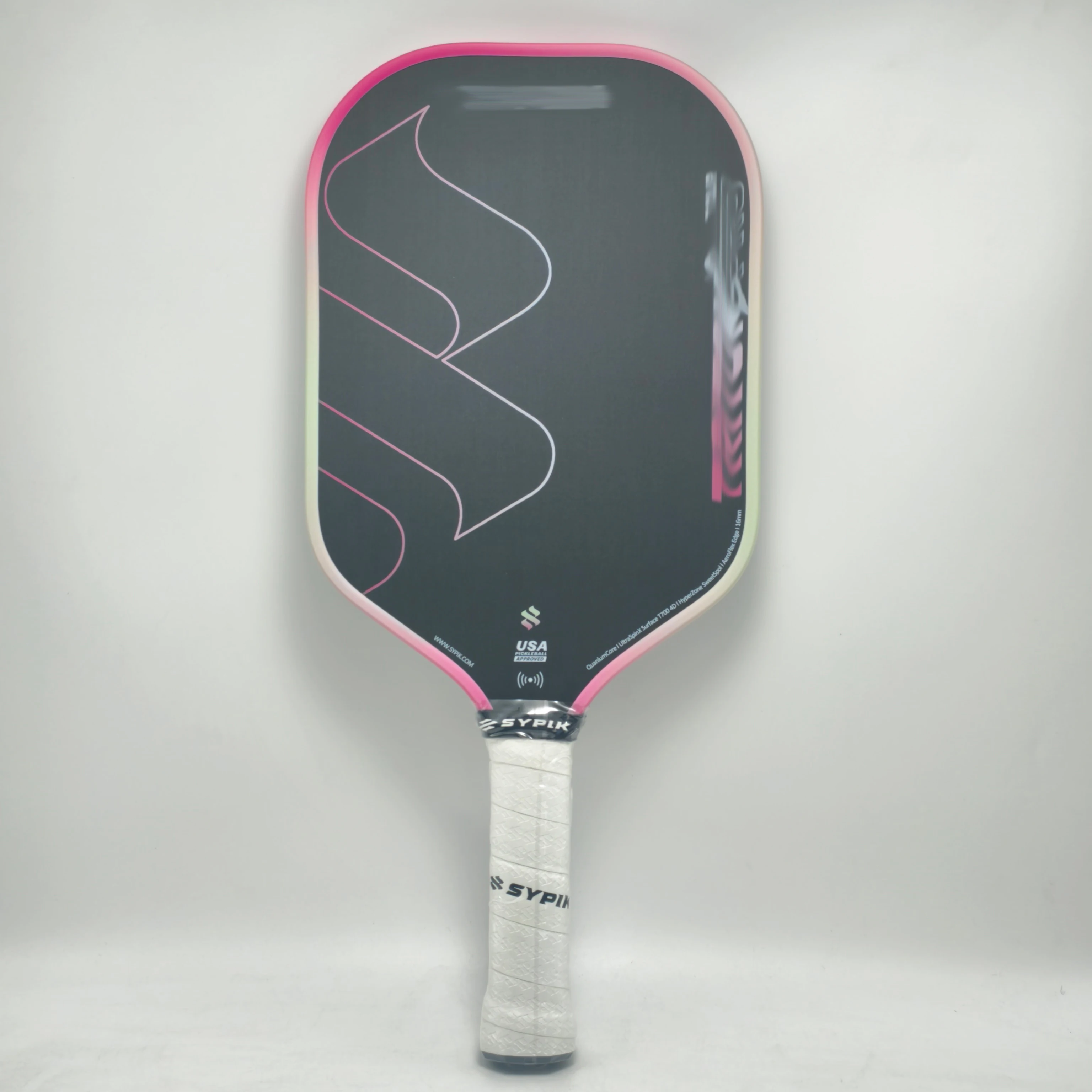SYPK TRITOON 2 PRO Original 1:1 Raquette de pickleball 16 mm en fibre de carbone T700 avec noyau en nid d'abeille, approuvée USAPA pour les tournois