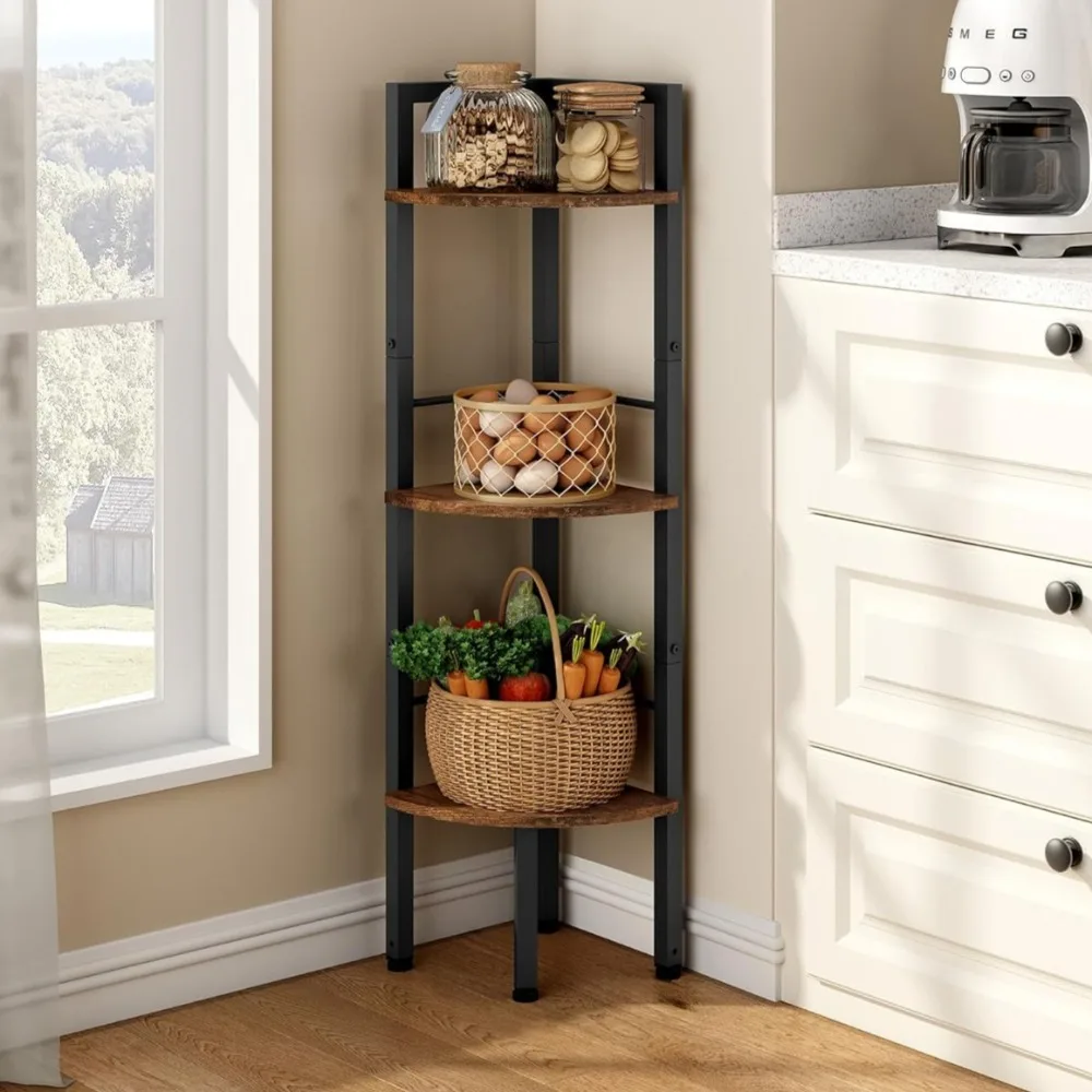 Small Corner Table, Sub Rack 3 Tier 39.6