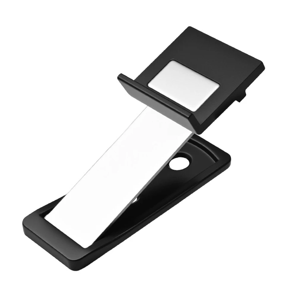 Carpet Stopper Door Wedge For Home For Office Rubber Construction Precision Wedge Angle Stackable Design BLACK