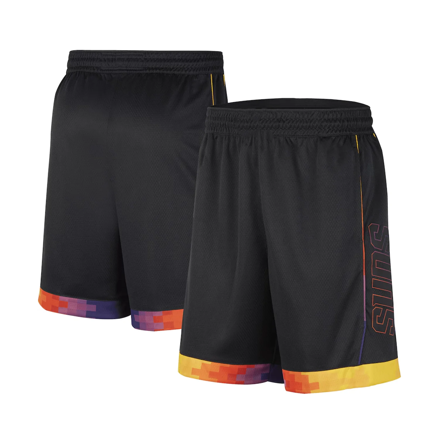 Newly Arrived Basketball PHX 24/25 Phoenix Sw Shorts-Black Classic Vintage NBA SUNS Unisex Loose Pants Adults/Kids Devin Booker