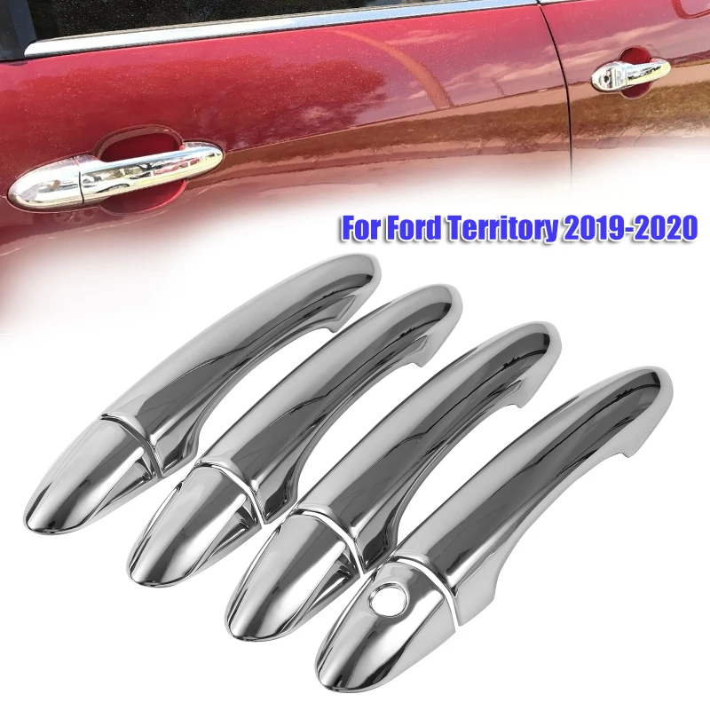 

4pcs/set Car Outer Door Handle Cover Trims for Ford Territory 2019-2020