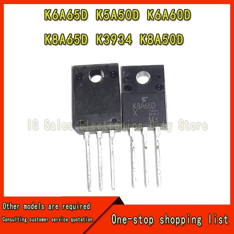 Nuevo piezas Original, K3868, K3934, K5A50D, K6A60D, K6A65D, K8A50D, K8A65D, 5A, 6A, 8A, 15A, 500V, 600V, 650V a-220, 10unidad