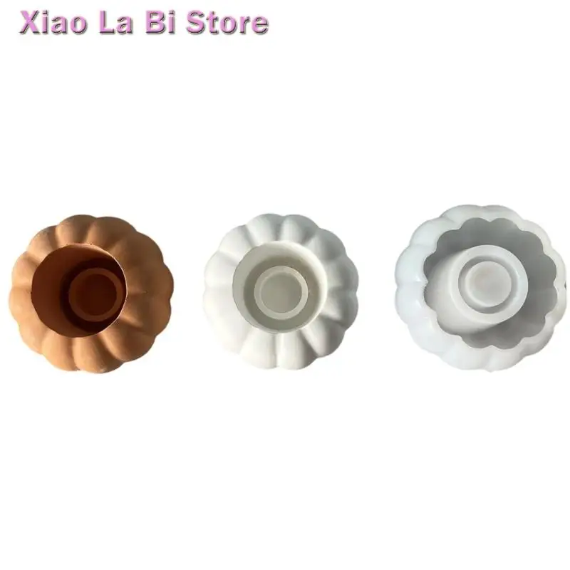

XXFD Silicone Pumpkin Mold Halloween DIY Crafts Chocolate Maker Flexible Design