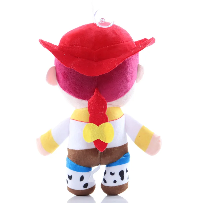 Disney Toy Story 4 Woody Jessie Buzz Lightyear Peluche Cartoon Anime Farcito Bambole Woody Portachiavi Ciondolo Borsa Regali di Natale per bambini