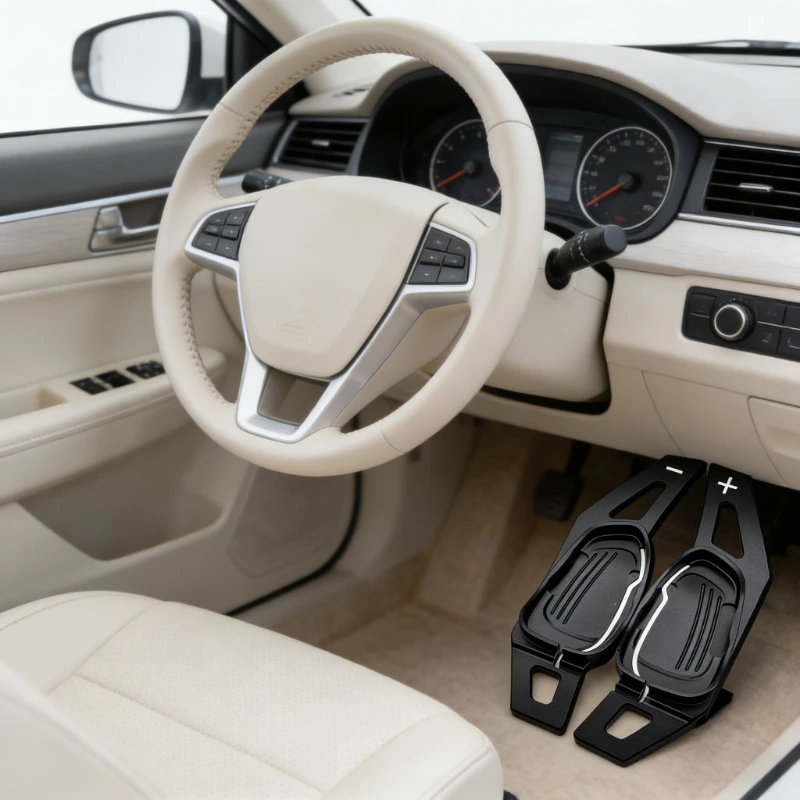 

Комплект подрулевых лепестков переключения передач для Audi S3 S5 S6 SQ5 RS3, удлиненные, детали для модификации интерьера